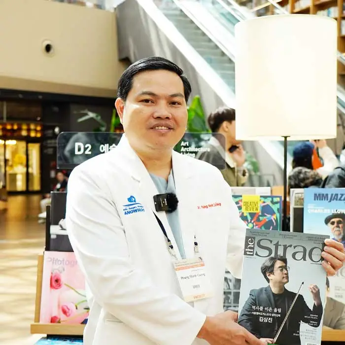 Dr. Cuong attends conference in Korea in 2024