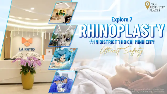 Explore 7 Rhinoplasty in District 1 Ho Chi Minh City Utmost Safety