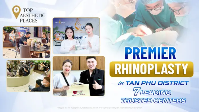 Premier Rhinoplasty in Tan Phu District, Ho Chi Minh City: 7 Leading Trusted Centers