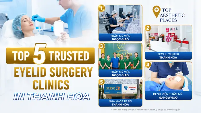 Top 6 Trusted Eyelid Surgery Clinics in Thanh Hoa
